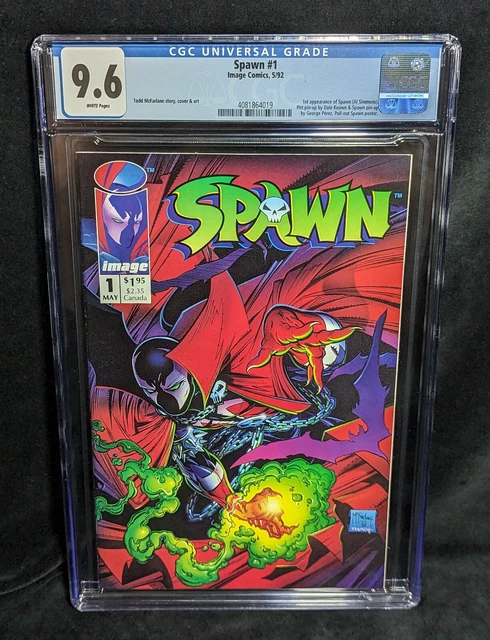 Spawn # 1 (1992) CGC 9.6 Todd McFarlane Image Comics