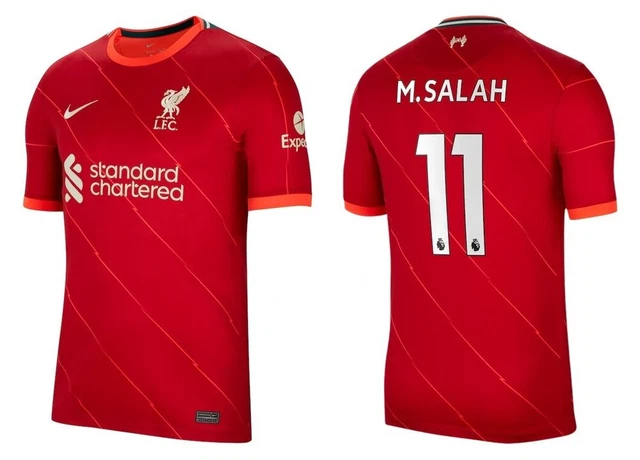 Trikot FC Liverpool 2021-2022 Home PL - M. Salah 11 I Premier League LFC A*-*-*-