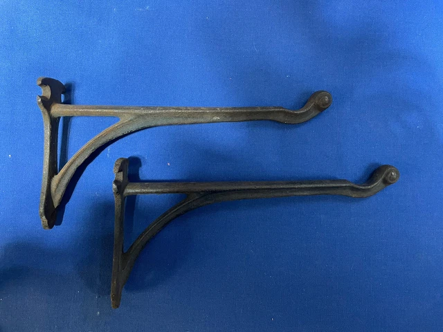 2 Antique Tack Harness Hooks Horse Barn Find Rustic IRON Vintage