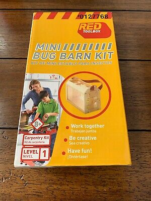 *NUEVO EN CAJA* Red Toolbox Mini Bug Barn Kit #0127768 ""FBA_3957697""