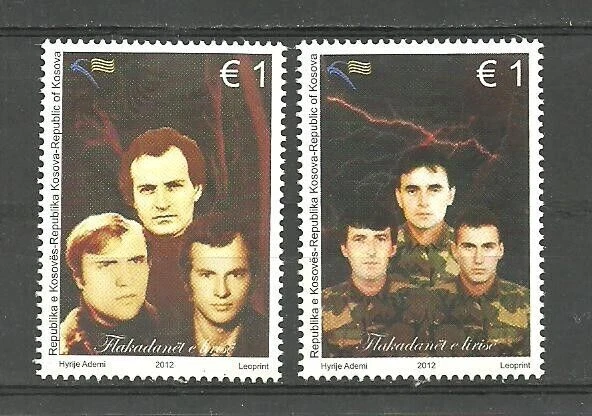 KOSOVO 2012 Beacons of Freedom SET postfrisch