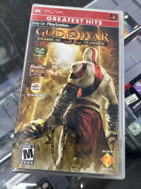 Sony PSP 2001 God of War Chains of Olympus Limited Red New sealed Rare  Unopened