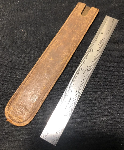 Vintage Pioneer Machinist 6" Decimal Equivalents Stainless Metal Ruler USA NOS!