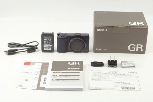 TOP MINT IN BOX RICOH GRIII GR III 24.2MP WiFi Digital Camera From JAPAN 2