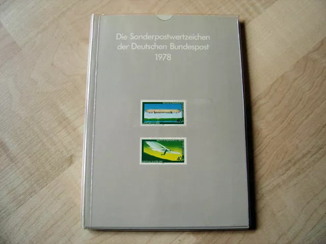 BRD Bund Jahrbuch 1978 komplett mit allen Marken + SD  (Jahreszusammenstellung)