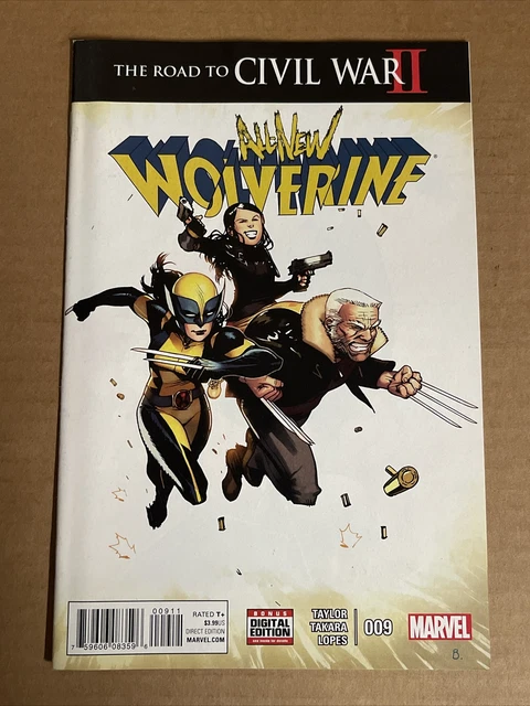 All New Wolverine #9 First Print Marvel Comics (2016) X-23 Gabby Old Man Logan