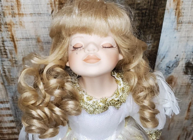 Kissing Fairy Doll Angelica 12200 Heritage Signature Collection Porcelain Angel 3