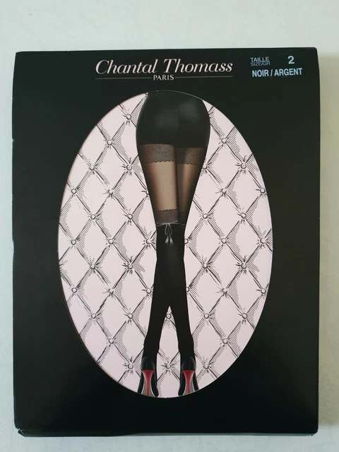 Collant Chantal Thomass 20 Deniers - Taille 1, Couleur Noir, Réf. TT3090 - Neuf Avec étiquettes