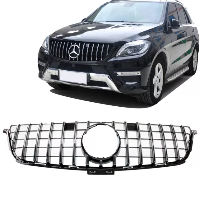 Front Radiator Grille black gloss fits Mercedes GLB X247 with AMG Line to  Sport Panamericana GT