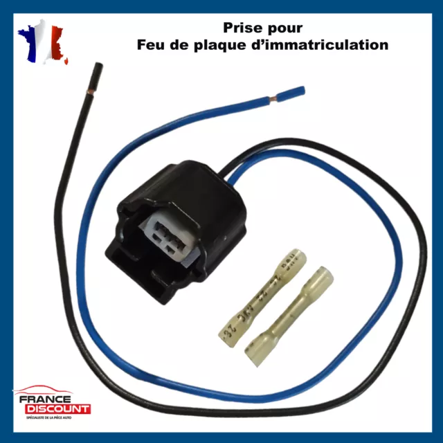 Connecteur Faisceau Electrique Feu Plaque Immatriculation 6N0945553C  1J6943021B