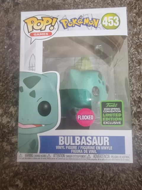 Funko Pop Pokemon - Bulbasaur FLOCKED 453