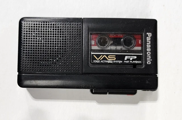 Panasonic Microcassette Recorder RN-104 With one Microcassette