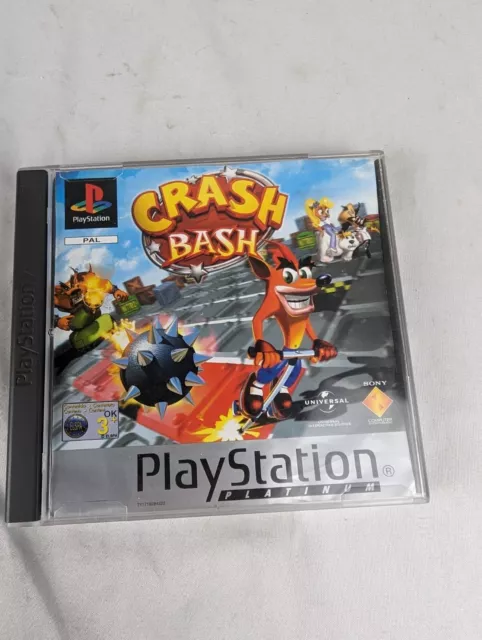 Crash Bash - (Sony PlayStation 1, 2001) Platinum, Boxed & Complete