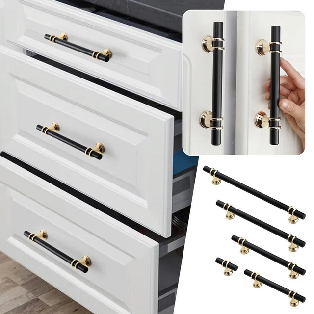 Aluminum Alloy Door Handle Wardrobe Kitchen Cabinet Handle Mode r Drawer O9L9