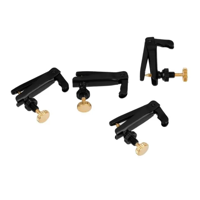 4pcs  Fine Tuner Adjuster with Copper Plating Screws for 3/4 4/4 Size 8237