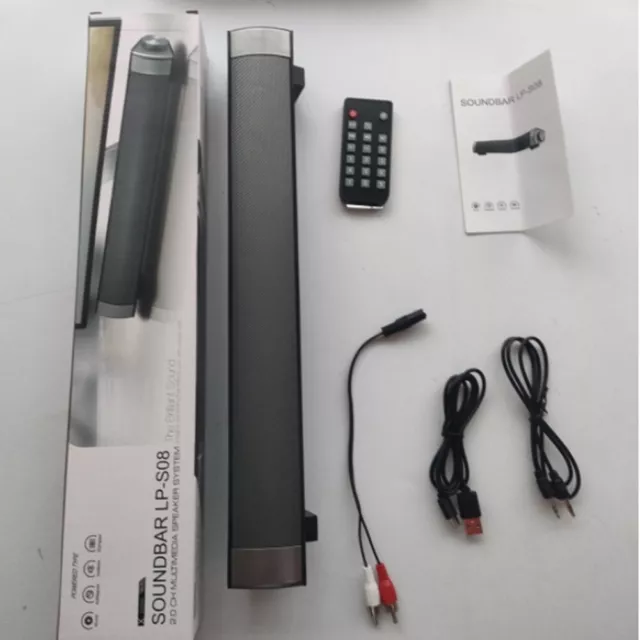 TV Home Theater Soundbar Bluetooth Sound Bar Speaker System Subwoofer w/ Remote