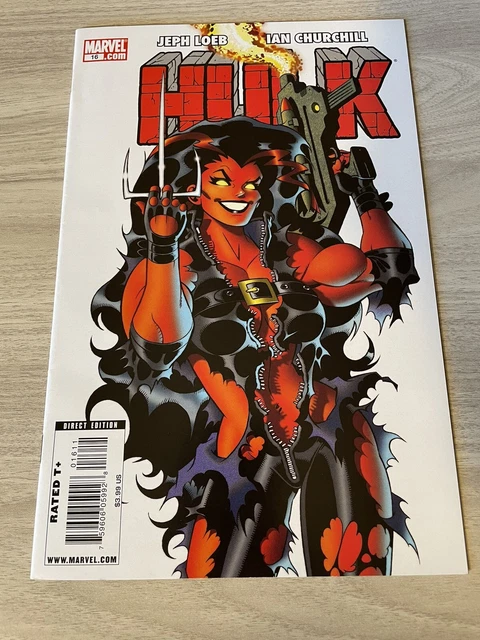 Hulk #16 1st full appearance of Red She-Hulk Marvel Comics 2009
