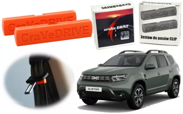 Clip de ceinture de sécurité, boucle de réglage Dacia Duster 2 2022+ EXTREME