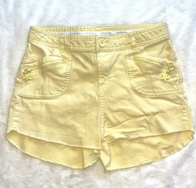 Duck Head Women’s Size 14 Yellow Shorts With Stars Fits 28