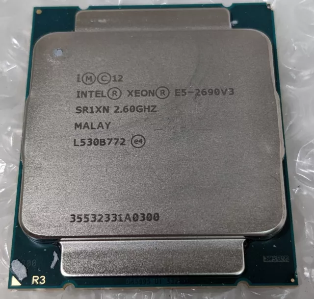 Intel Xeon Processor E5-2690 v3 SR1XN LGA2011 CPU Processor