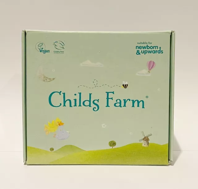 Child’s Farm Baby Sample Set Pack: Body Wash, Bedtime Bubbles & Moisturiser