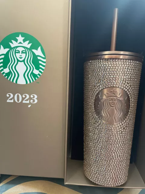 Starbucks Thailand Copper Crystal Rhinestone 25th Anniversary Tumbler –  MERMAIDS AND MOCHA