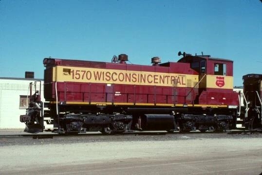 Wc 1570 Sw-1500 Fond Du Lac Wi (Wisconsin Central) Original Slide 09-13-99 T11-3