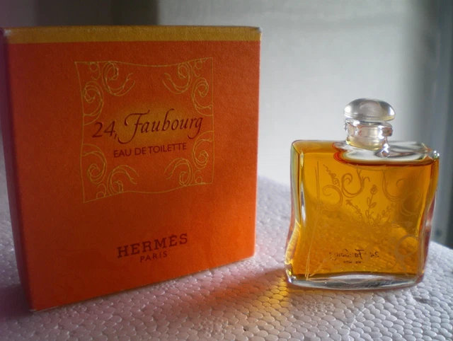 Miniature "24 Faubourg" HERMÈS Paris 7,5 ml EDT + BOITE + NEUF + NEW FULL BOX