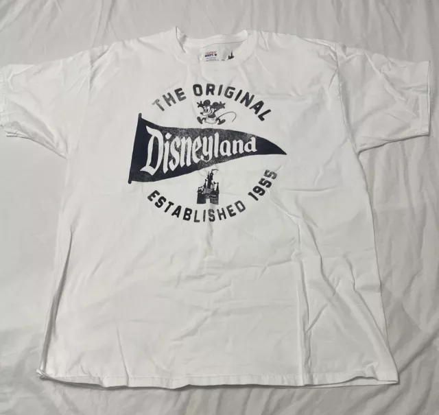 Disney Parks The Original Disneyland Short Sleeve Graphic T-Shirt Large Unisex