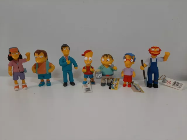 The Simpsons Lot of 7 Limited Edition Figurine  Series 3 Springfield Elementary