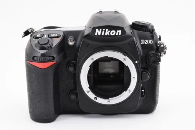 Near Mint Nikon D200 Black 10.2 MP Body Digital SLR Camera SLR Body From JAPAN