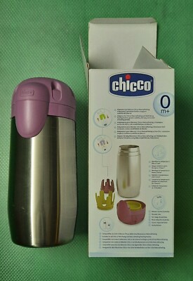 Chicco CHICCO Thermos Portabiberon e PortaVivande Termico Caldo Freddo Fino a 6 Ore 