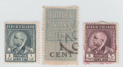 Italy Colonies Africa Revenue Fiscal Cinderella stamp 11-4-21