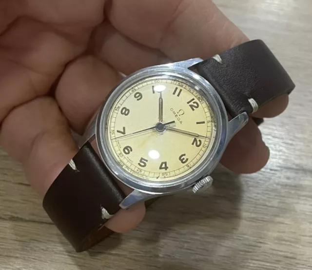OMEGA MILITARY U.S.ARMY 35mm MANUAL Cal. 03T2 Ref. 2384 1 VINTAGE