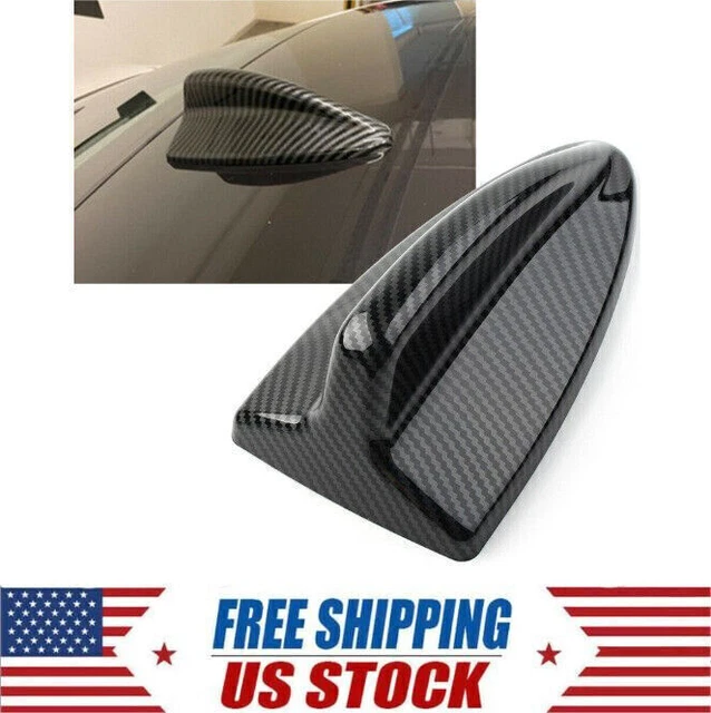 Carbon Fiber Shark Fin Antenna Cover For BMW E90/E91/E92 & E82 – Adhesive Mount