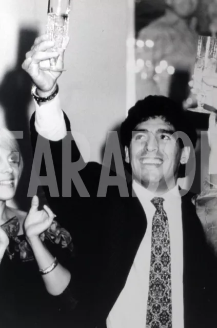 Photo de presse vintage Football, Argentine, Diego Maradona, tirage