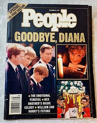People Weekly Magazine Goodbye, Diana September 22 1997 Special Ed.See Pics!