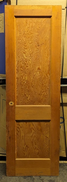 2 avail 24"x79" Antique Vintage Old Pantry Interior Wood Wooden Doors 2 Panels