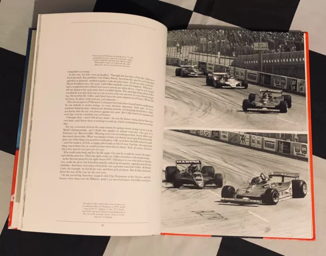 Gilles Villeneuve Autocourse Driver Profiles 4 Book Nigel Roebuck F1 Gp Ferrari 3