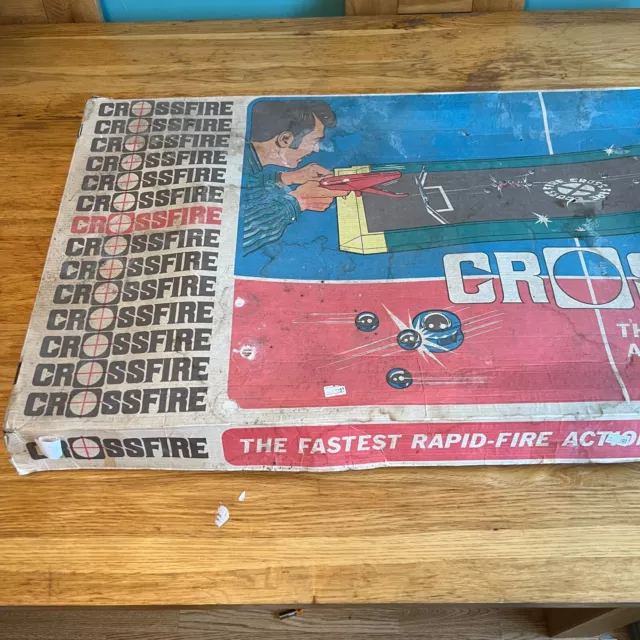 1970s VINTAGE IDEAL CROSSFIRE GAME  RETRO CLASSIC COLLECTABLE 2