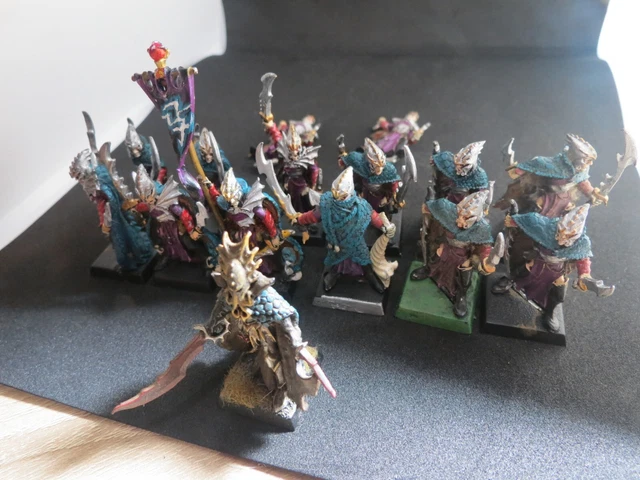 GAMES WORKSHOP WARHAMMER Dark Elves Lokhir Fellheart Krakenlord Elf Metal New GW EUR 75,00 - FR