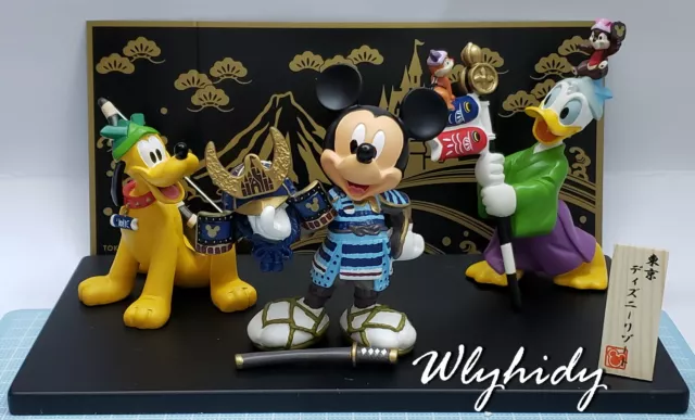 Tokyo Disney Resort Mickey Pluto Donald May Figure Scene Rare Collectible