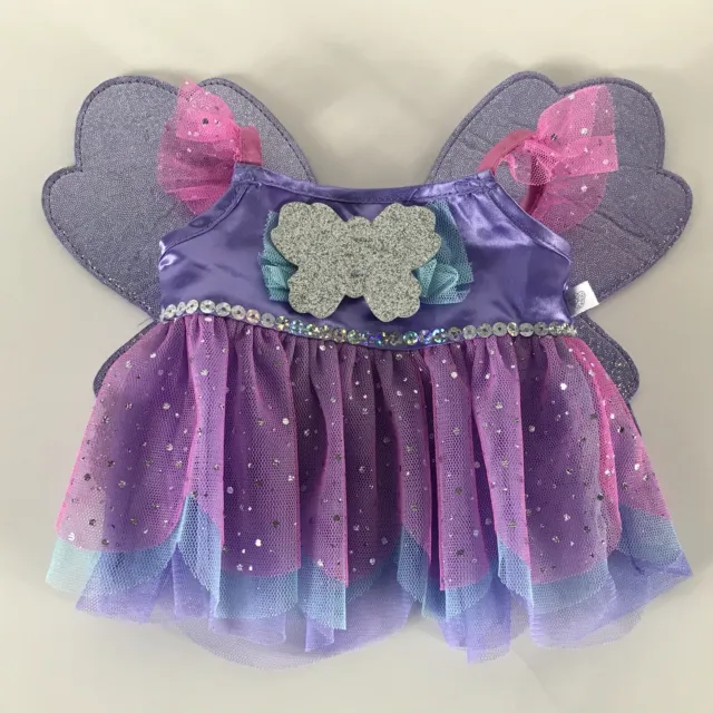 Build A Bear Babw Fairy Princess Butterfly Dress With Wings