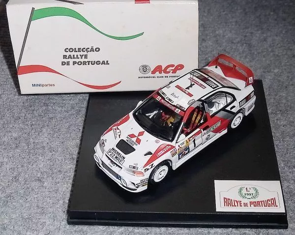 Spezial Bestellung 1/43 Mitsubishi Lancer Evo4 No. 1 Makinen Portugal Rally