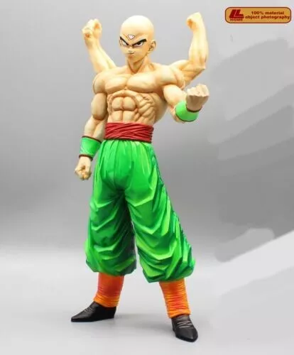 Anime Dragon Ball Z Crane School Tien Shinhan Four Arms 30cm Figure Statue Gift