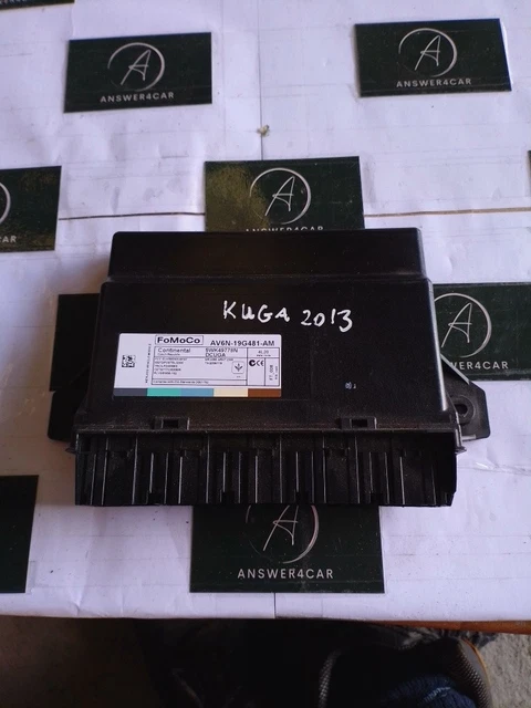 FORD KUGA KEYLESS Entry Control Module Ecu Av6N19G481Am Mk2 2013 Mk2 ...