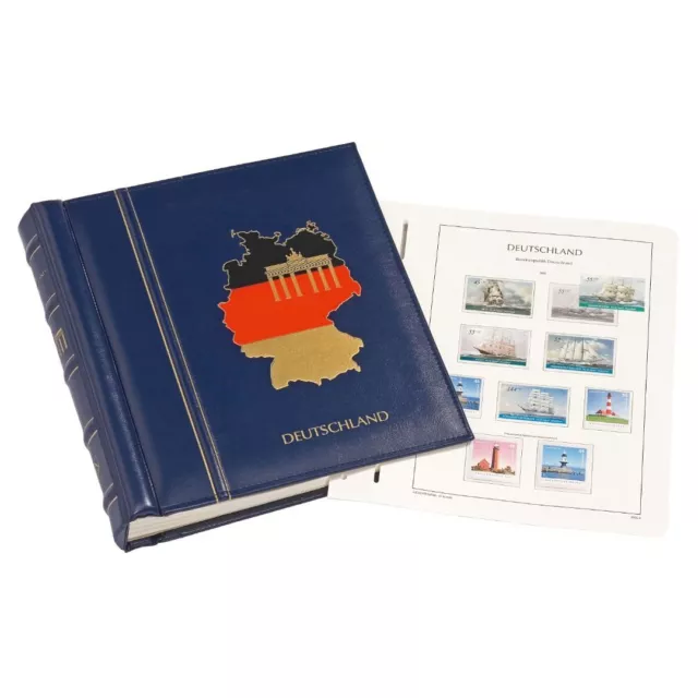 Leuchtturm SF-Vordruckalbum Blau "Deutschland 2015 - 2022" 357274 Neu