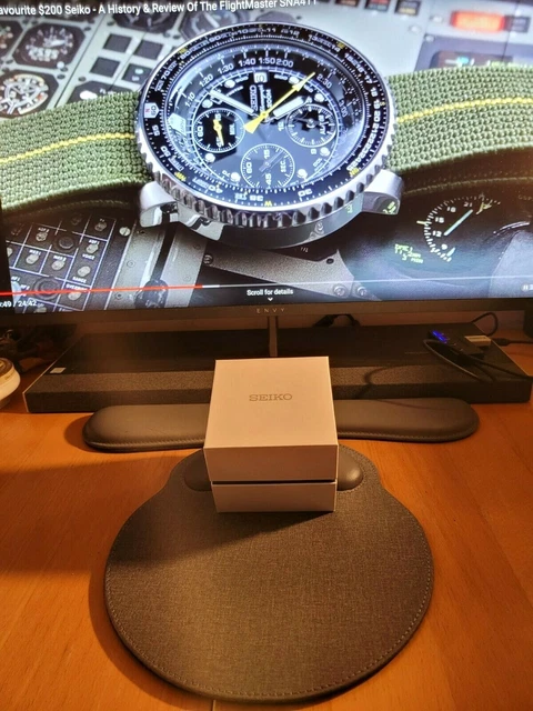 SEIKO SNA411 FLIGHTMASTER Chronograph With Ndc French Marine Nato