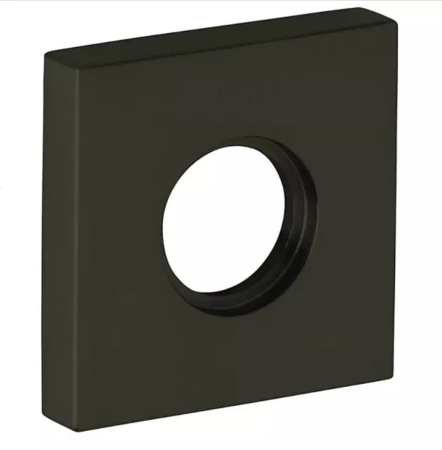 Baldwin Single Estate Rosette for 2” Privacy Functions, 5160.190 - Satin Black