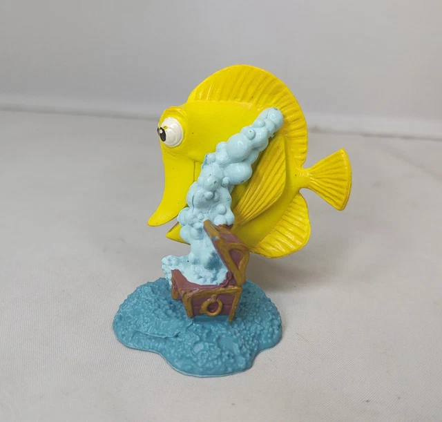 BUBBLES YELLOW TANG fish Disney Pixar Finding Nemo Figure Figurine Cake